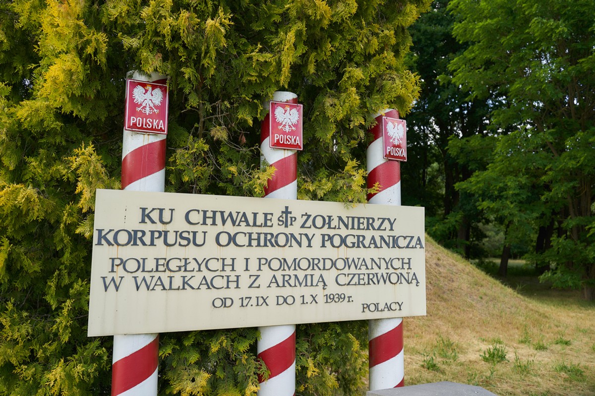 Cmentarz żołnierzy Korpusu Ochrony Pogranicza, którzy polegli w bitwie pod Wytycznem