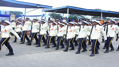 Navy military school graduates 54 sailors.