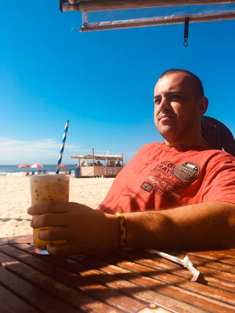 Branko Kujundžić na Kopakabani