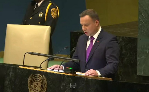 Prezydent w ONZ: Bez suwerennej Polski Europa nie będzie sprawiedliwa i bezpieczna