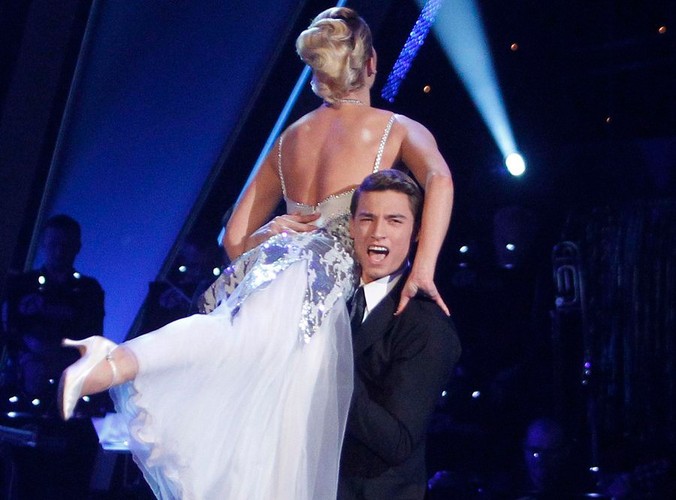 Model Paweł Staliński z panerką Izabelą Janachowską