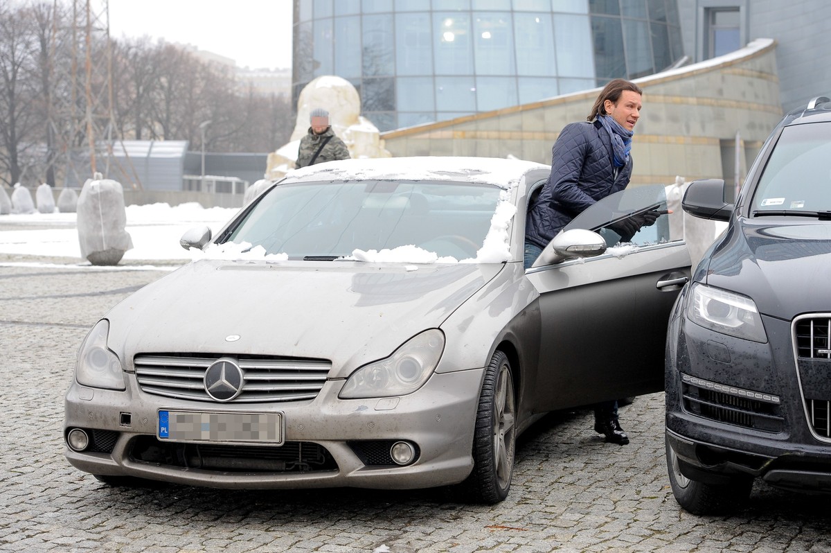 Radosław Majdan wpadł mercedesem w dziurę i... stracił prawo jazdy