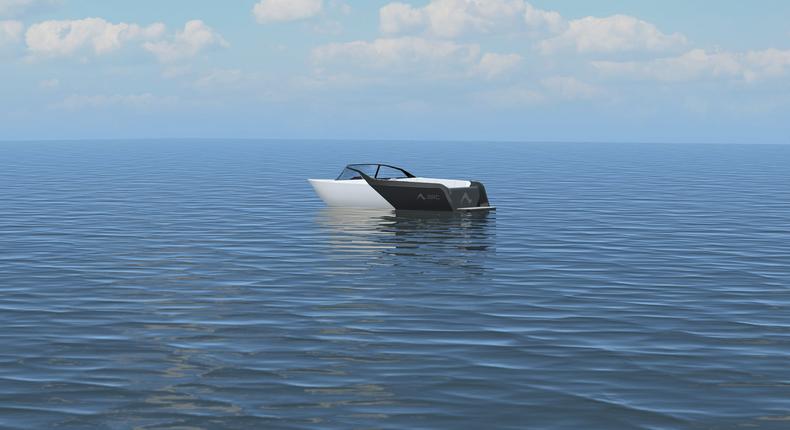 Rendering of Arc One boat.
