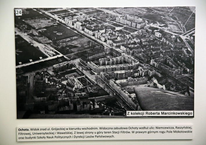 Warszawa na zdjęciach Luftwaffe