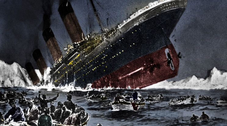 A Titanic katasztrófája 1912. április 14-én történt, 1500-nál is többen haltak meg Fotó GettyImages 