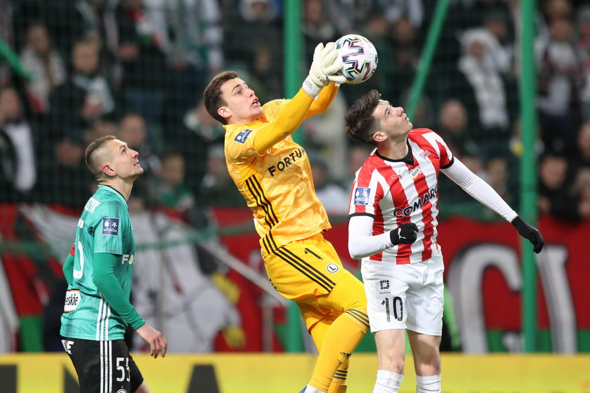 Pilka nozna. PKO Ekstraklasa. Legia Warszawa - Cracovia. 29.02.2020