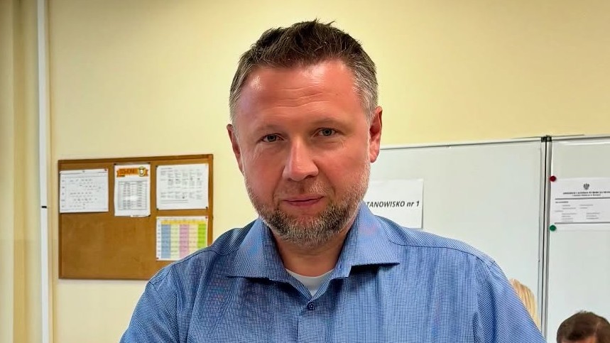 Poľský minister vnútra Marcin Kierwiňski.