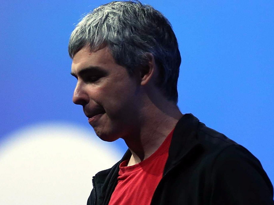 Larry Page, a Google cofounder.