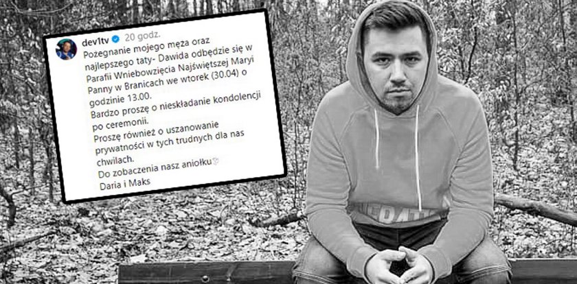 Żona zmarłego youtubera przekazuje ważne wiadomości. Ma też dwie emocjonalne prośby