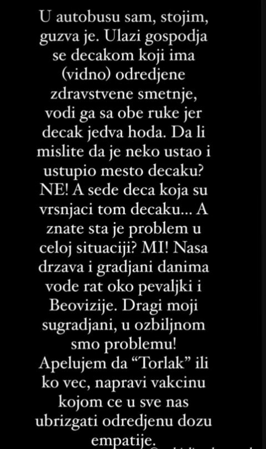 Dušanova poruka, Serbialive