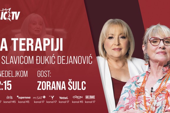 (VIDEO) TRAUMATIČNO DETINJSTVO, ZLOSTAVLJANJE, BRAK, LJUBAVNIK I MOŽDANI UDAR Ispovest Zorane Šulc u emisiji "Na terapiji sa Slavicom Đukić Dejanović", večeras 22.15 h Blic TV