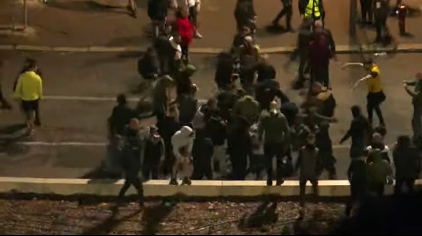 Tuča na Trgu Nikole Pašića