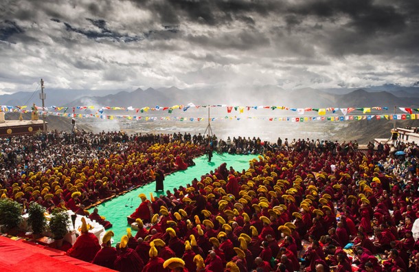 CHINA-TIBET-DREPUNG MONASTERY-600TH ANNIVERSARY(CN)