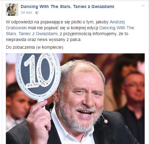 "Taniec z Gwiazdami" - Andrzej Grabowski