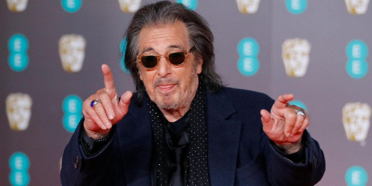 BAFTA 2020: Al Pacino wywrócił się na czerwonym dywanie