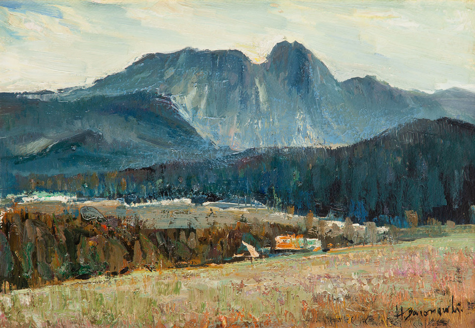 Henryk Baranowski, "Widok na Giewont"