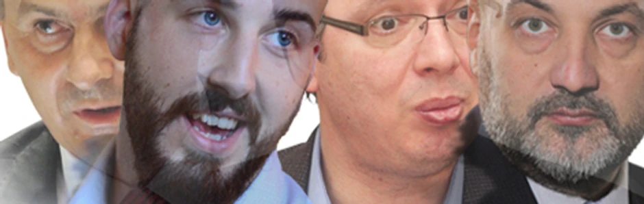 Stamatović, Preletačević, Vučić i Janković