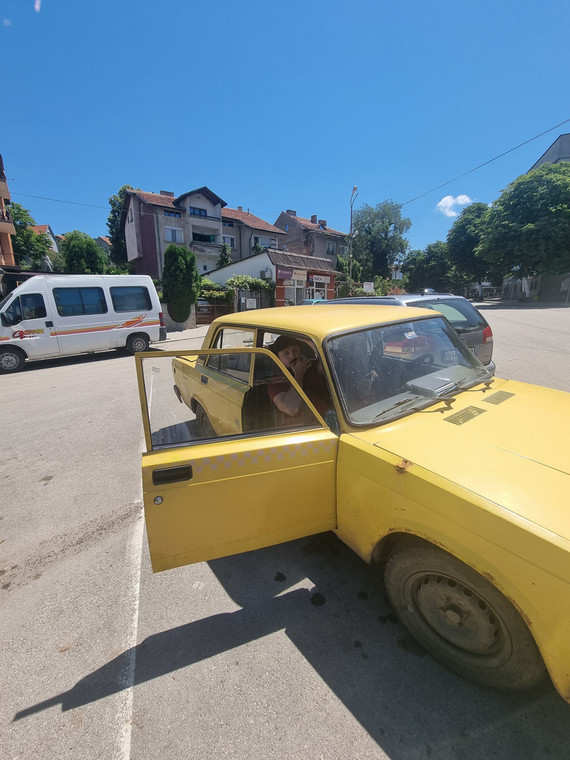 Taksówka w Bułgarii