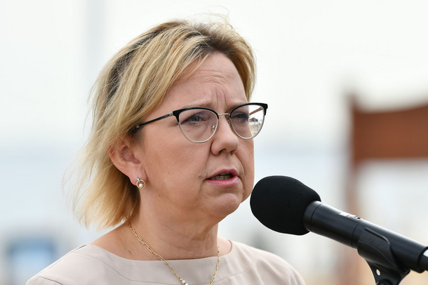 Minister klimatu i środowiska Anna Moskwa