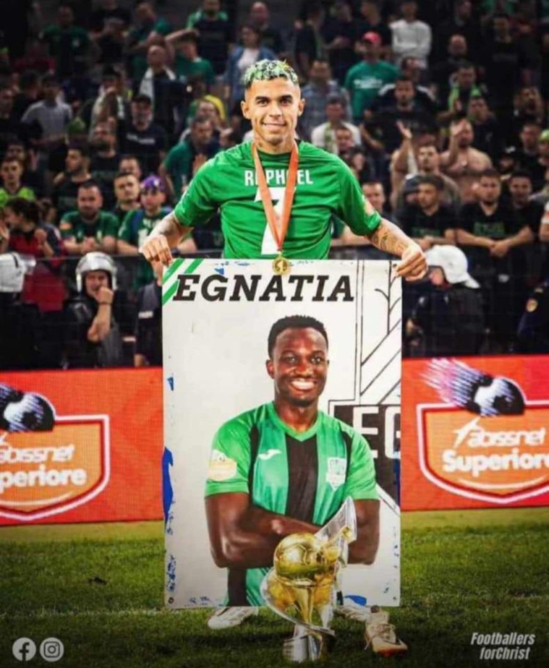 Albanian club FK Egnatia to name stadium stand in honour of Raphael Dwamena