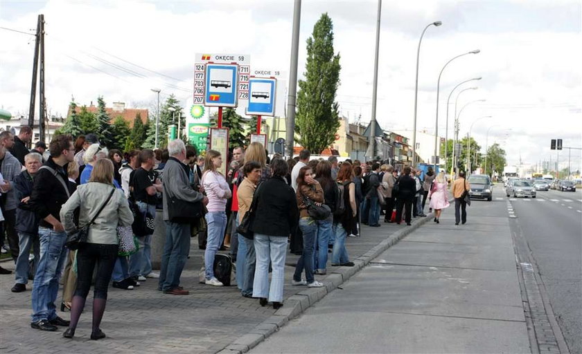 Chaos na Okęciu