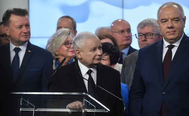 Jarosław Kaczyński, Jacek Sasin, Mariusz Błaszczak