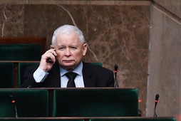 Jarosław Kaczyński w Sejmie