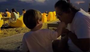 Verica Šerifović sa unukom