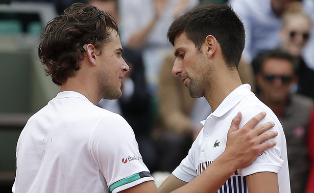 French Open: Sensacja w Paryżu! Thiem pokonał w ćwierćfinale broniącego tytułu Djokovica