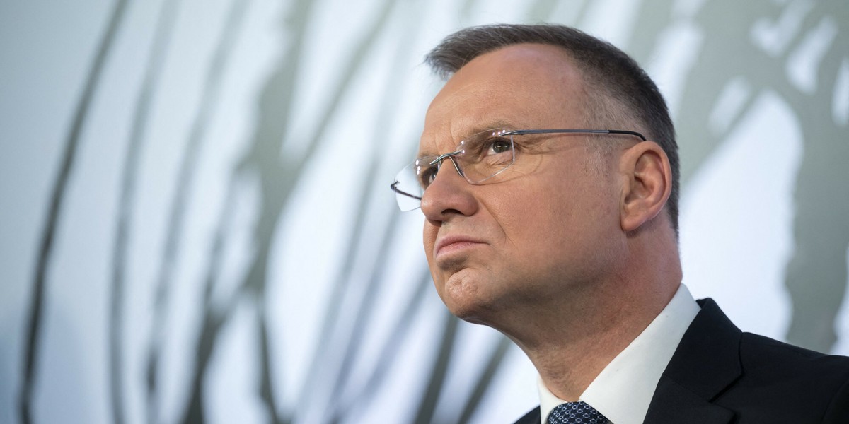 Prezydent Andrzej Duda na forum w Davos.