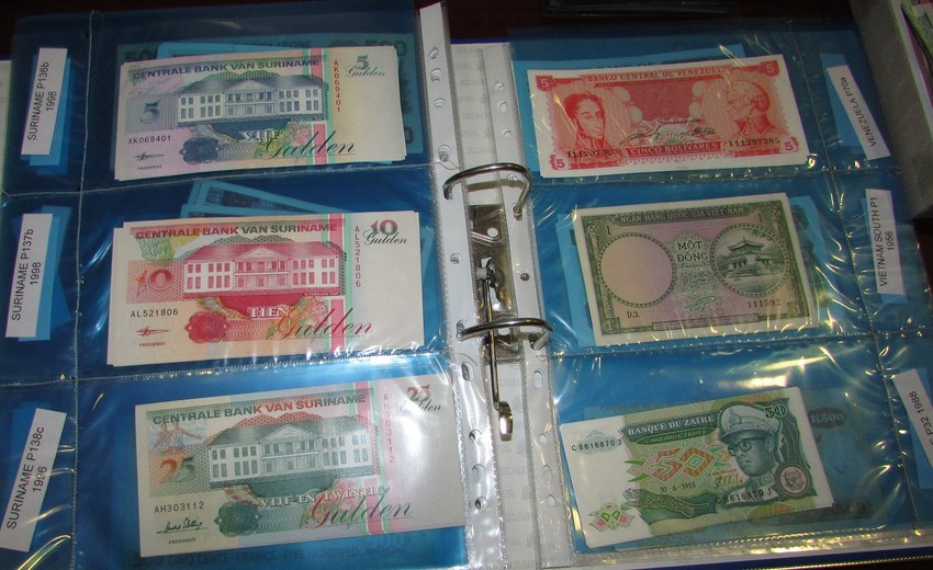 Novčanice egzotičnih zemalja