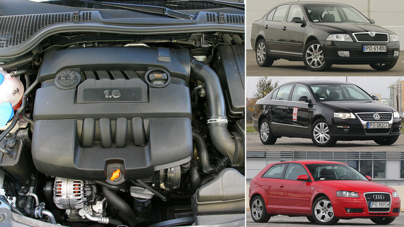 VW 1.6 MPI (1994-2011); koszt instalacji LPG: od 2500 zł 