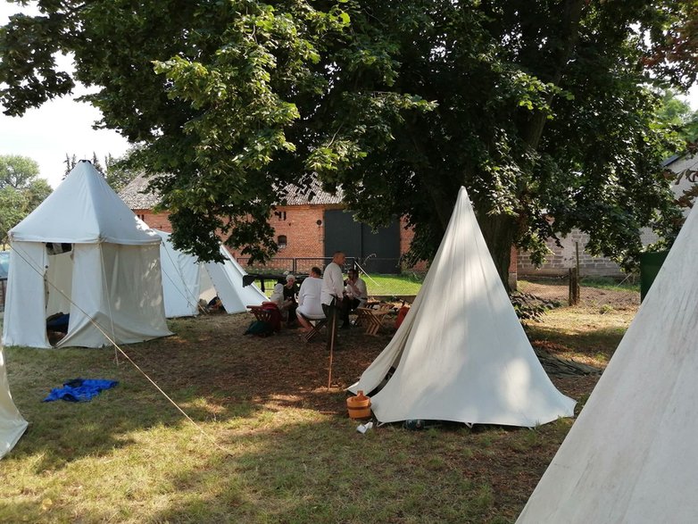 Średniowieczna osada w Strońsku