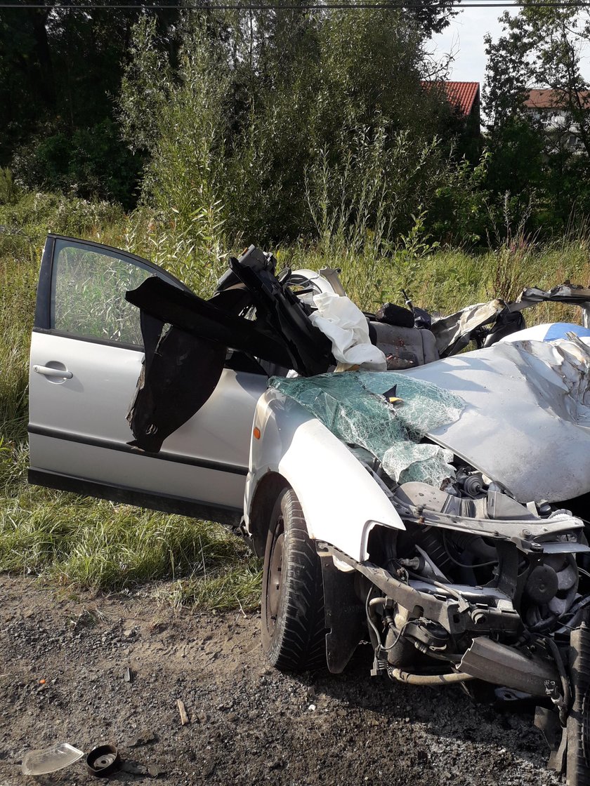 Tragiczny wypadek pod Nowym Sączem