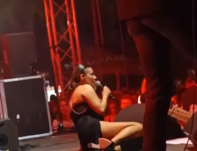 Ana Nikolić na nastupu