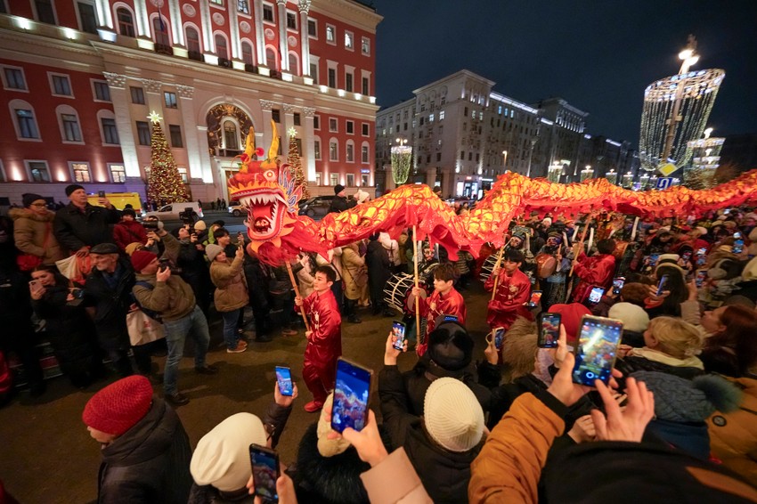 Proslava Lunarne nove godine u Moskvi