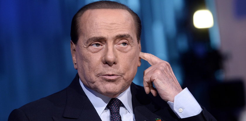 Berlusconi ma koronawirusa! Zamknął się w domu w pobliżu Mediolanu