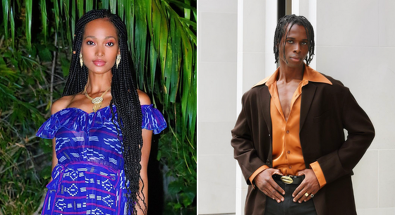 Mélie Tiacoh et Yannick Konan, mannequins ivoiriens internationaux