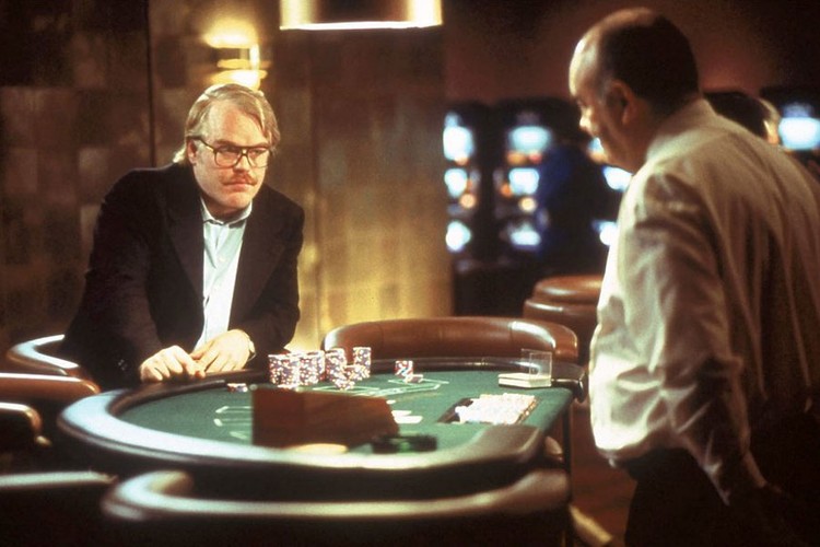 Philip Seymour Hoffman w filmie 'Hazardzista'
