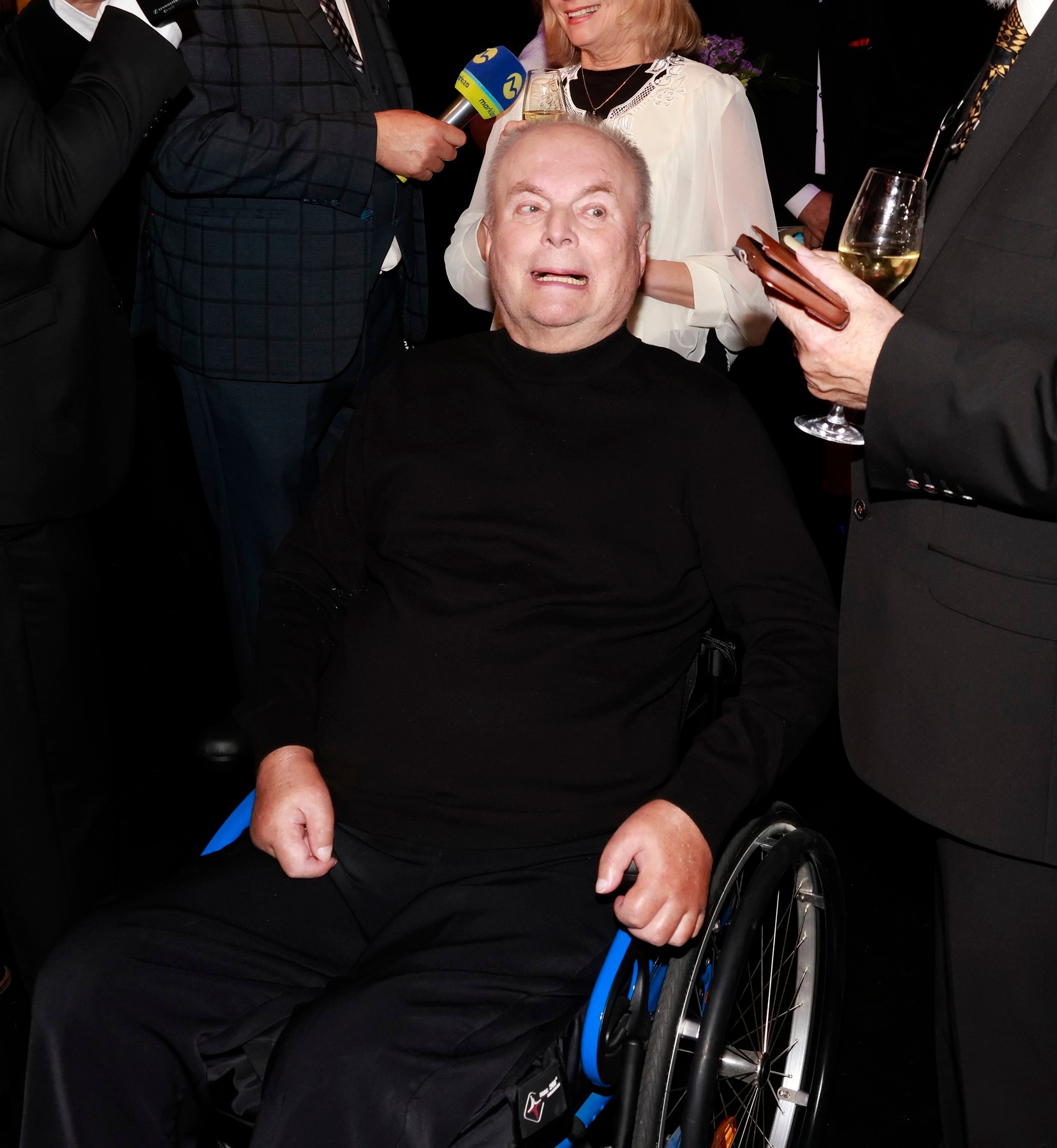 Český herec Alfred Strejček. 