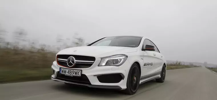 Mercedes CLA 45 AMG – twardy zawodnik