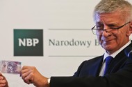 Marek Belka na konferencji NBP