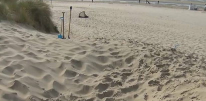 Tragedia na plaży! 14-latek zasypany piaskiem