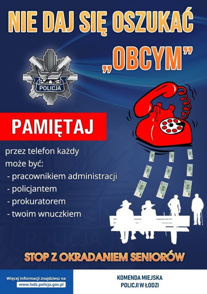 "Historia czerwonego telefonu" - policyjna akcja w Łodzi