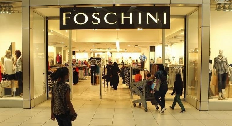 TFG plans to close more than 100 stores after identifying around 300 underperforming outlets. REUTERS/Siphiwe Sibeko