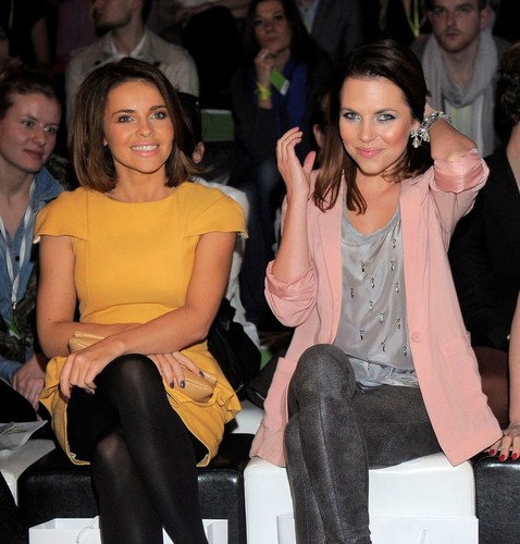 Edyt Herbuś i Aleksandra Kwaśniewska często bywają razem na pokazach mody. Wspólna pasja - to jest to!