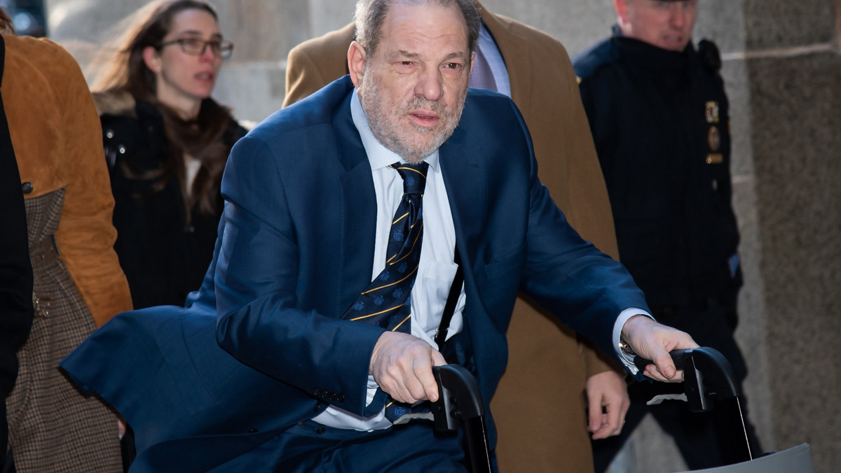 Skazany na 23 lata więzienia Harvey Weinstein trafił do szpitala