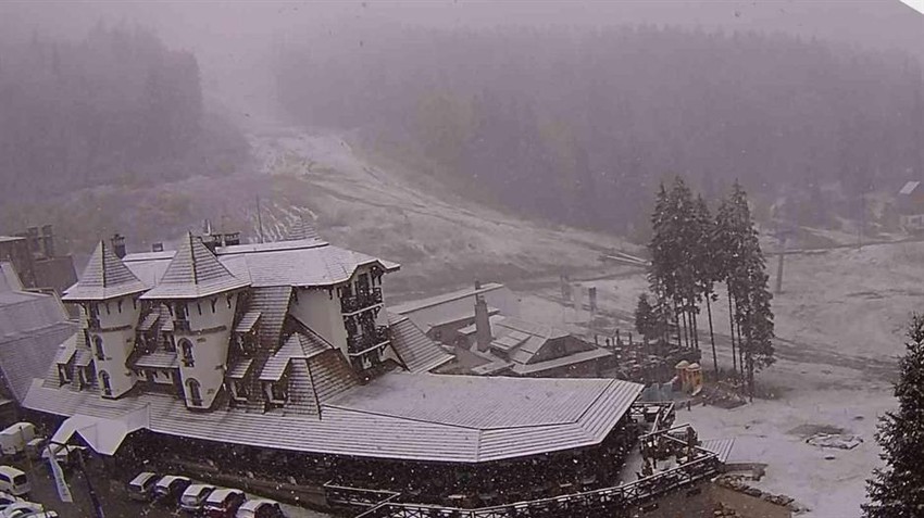 Sneg pada na Jahorini