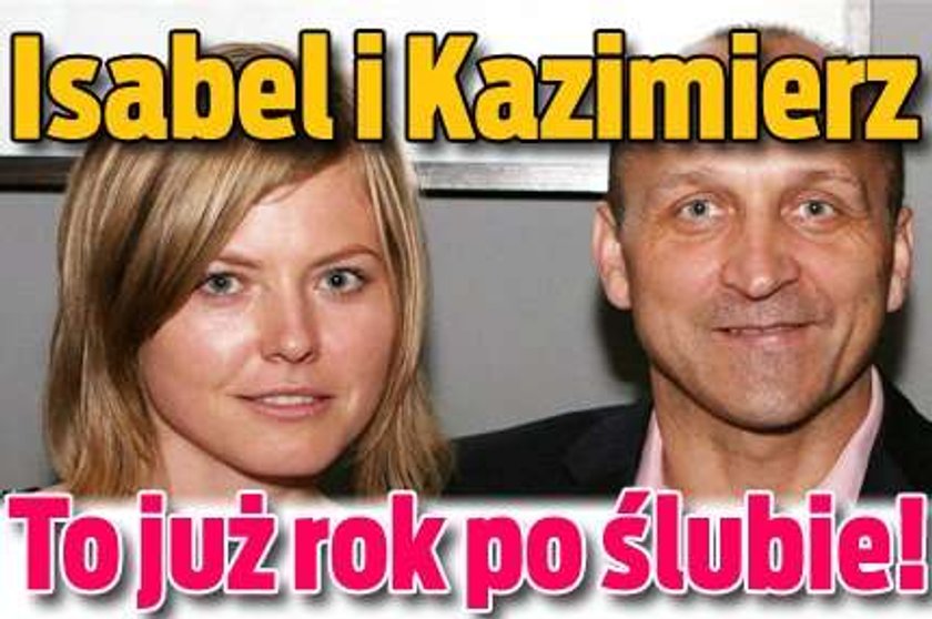 Isabel i Kazimierz. To już rok po ślubie!