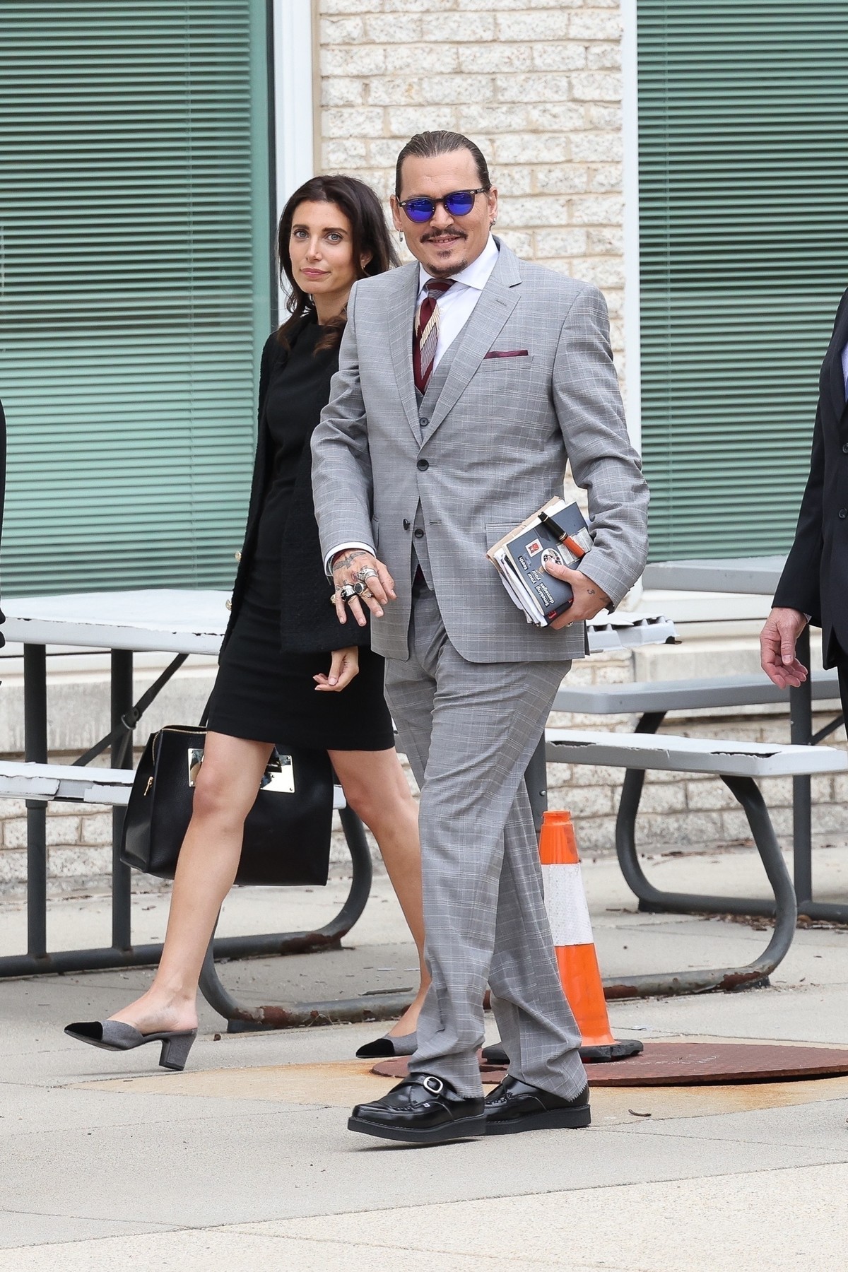 Johnny Depp so svojou novou priateľkou Joelle Rich.